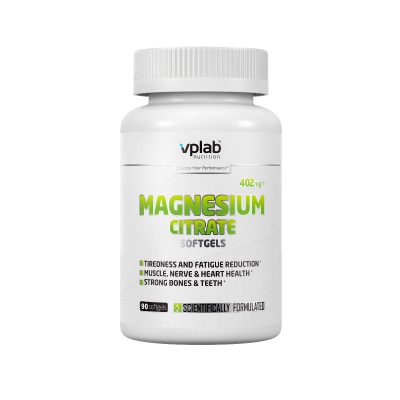 Витамины VPlab Magnesium citrate 90 капсул