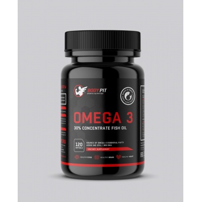 Антиоксидант Body-Pit  Omega 3 30% 120 капсул