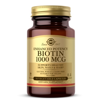 Витамины Solgar Biotin 1000 мг 50 капсул