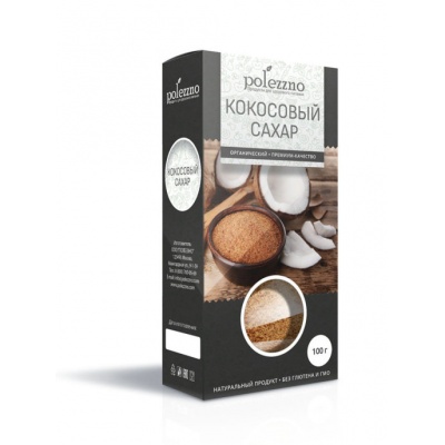Кокосовый сахар Polezzno 100 гр