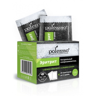Эритрит Polezzno 125 гр