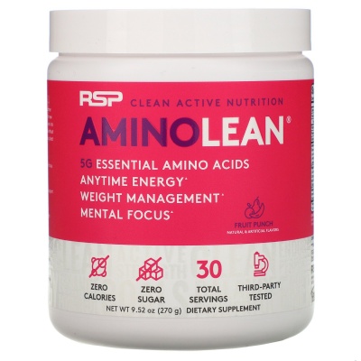 Энергетик RSP Nutrition AminoLean 270 гр