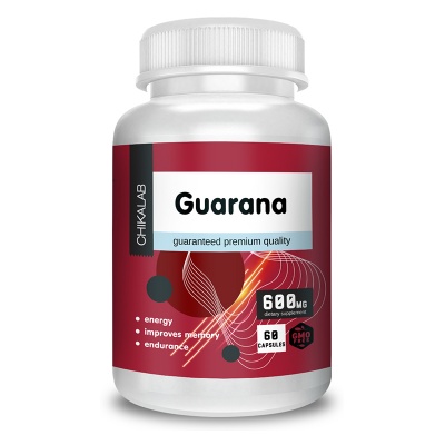 Энергетик CHIKALAB Guarana 60 капсул