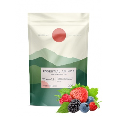 Аминокислота ELEMENTICA ЕАА 200 гр