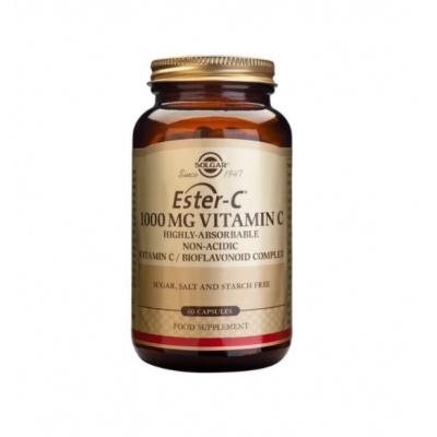 Витамины Solgar Ester-C Plus 1000 mg Vitamin C  60 таблеток