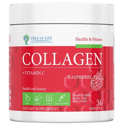 Коллаген Tree of life Collagen + Vitamin C 200 гр