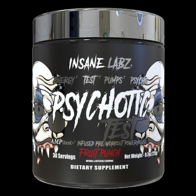 Предтренировочный комплекс Insane Labz Psychotic Test 276 гр