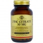 Витамины Solgar ZINC CITRATE 30 мг 100 капсул