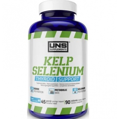 Витамины UNS Supplements Kelp Selenium 90 таблеток