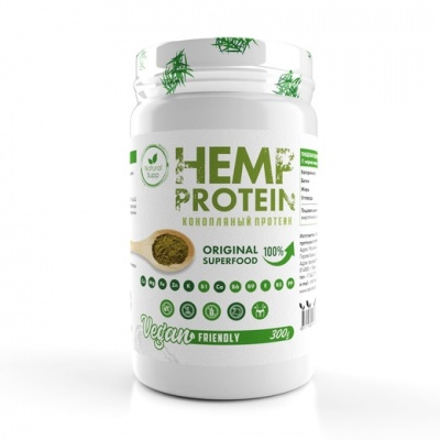 Протеин NaturalSupp Hemp Protein Конопляный протеин 300 гр