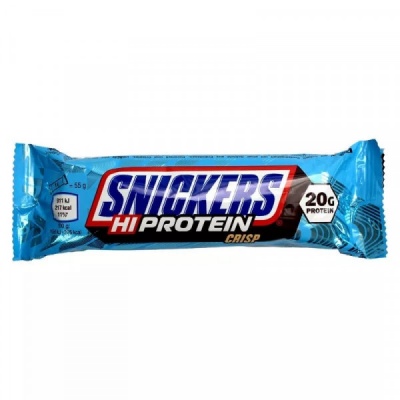 Батончик Snickers Crips Hi Protein 57 гр