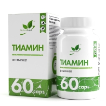 Витамины NaturalSupp Vitamin B1 (Тиамин гидрохлорид) 60 капсул
