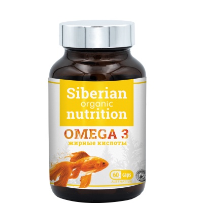 Антиоксидант Siberian Organic Nutrition Омега 3 60 капсул