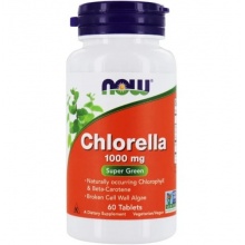 Витамины NOW CHLORELLA 1000 мг 60 таблеток