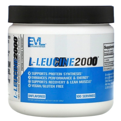 Аминокислота EVLution Nutrition L-Leucine 2000 200 гр