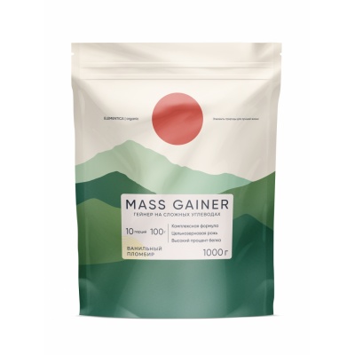 Гейнер Elementica Organic 1000 гр