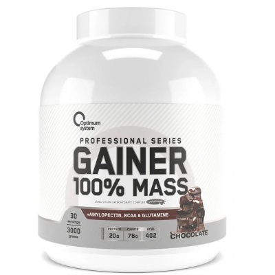 Гейнер Optimum System 100% MASS GAINER 3000 гр