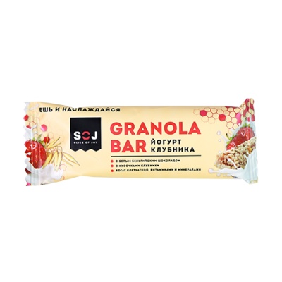 Батончик SOJ GRANOLA BAR 40 гр