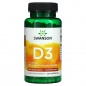 Витамины Swanson Vit D3 2,000 IU 250 капсул