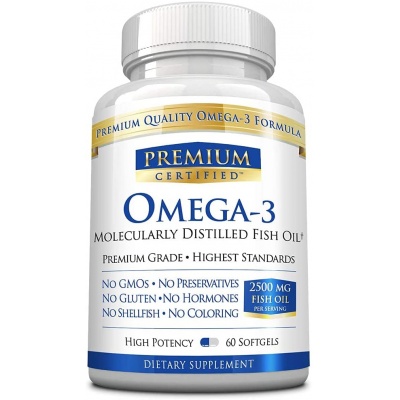 Антиоксидант Premium Certified Omega 3 90 капcул