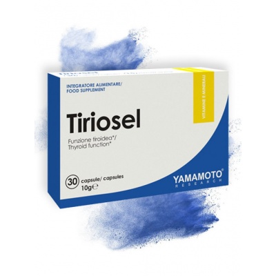 Витамины Yamamoto Research Tiriosel селен 100 мкг + йод 200 мкг 30 капсул