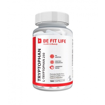 Аминокислота BEFITLIFE Tryptophan 250 мг 180 капсул