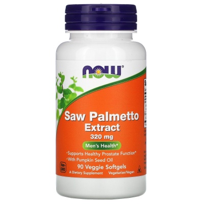Специальный препарат Now Foods Saw Palmetto 320 мг 90 капсул