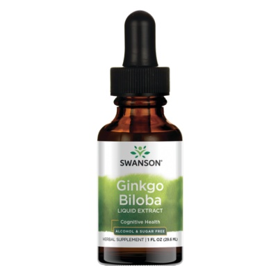 Антиоксидант Swanson Ginkgo Biloba Liquid Extract 250  мг 30 мл