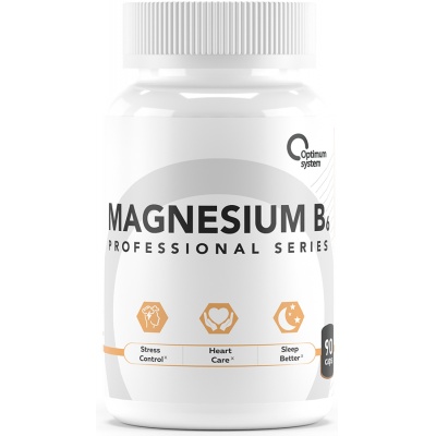 Витамины Optimum System Magnesium B6 90 капсул