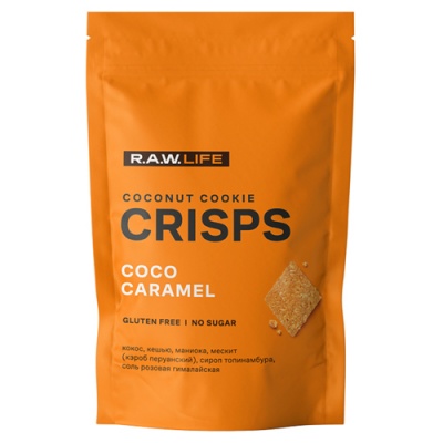 Печенье R.A.W. LIFE Crisps 75 гр