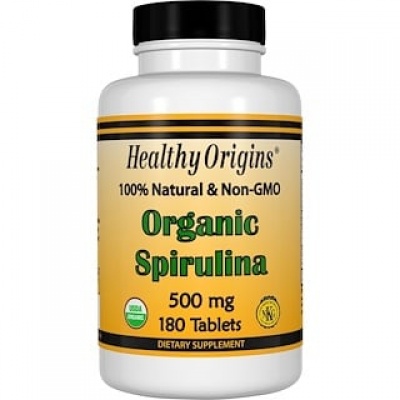 Антиоксидант Healthy Origins Spirulina 180 капсул