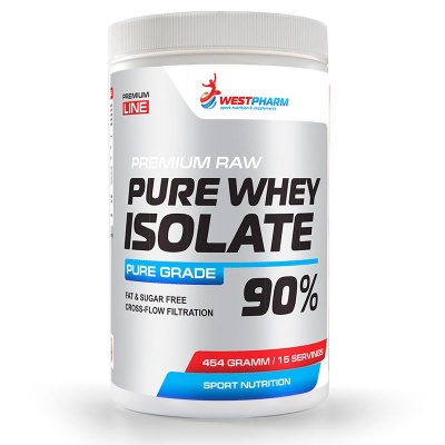 Протеин WestPharm Pure Whey Isolate 90 454 гр