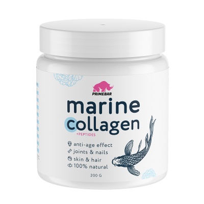Коллаген Prime Kraft Hydrolyzed Marine Collagen Peptides 200 гр