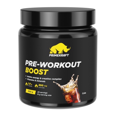 Предтрен Prime Kraft Pre-Workout Boost 300 гр