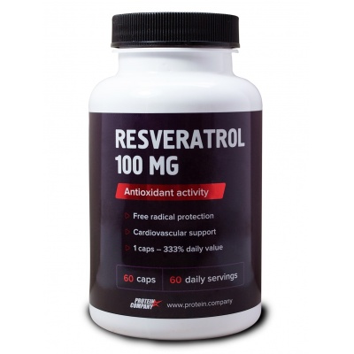 Антиоксидант Protein company Resveratrol 100 мг 60 капсул