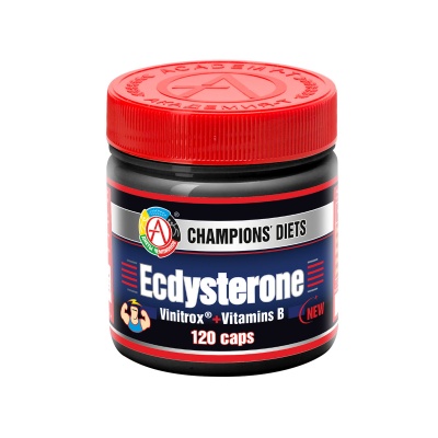Тестобустер ACADEMY-T Ecdysterone Vinitrox + Витамины В 120 капсул