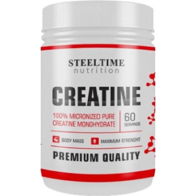 Креатин STEELTIME Creatine Premium Quality 300 г