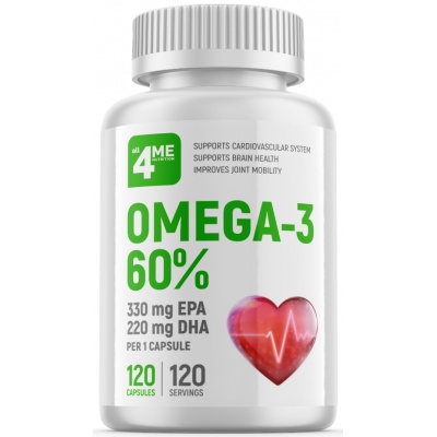 Антиоксидант 4Me Nutrition Omega 3 60% 60 капсул