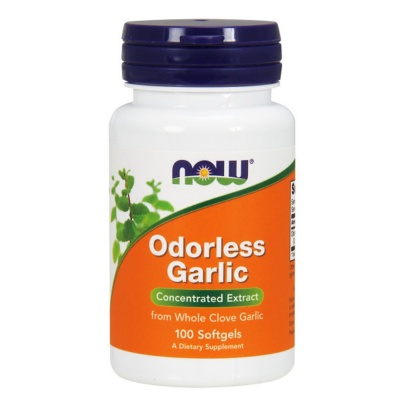 Специальный препарат NOW Odorless Garlic 100 капсул
