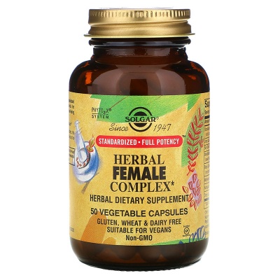 Витамины Solgar Herbal Female Complex 50 капсул