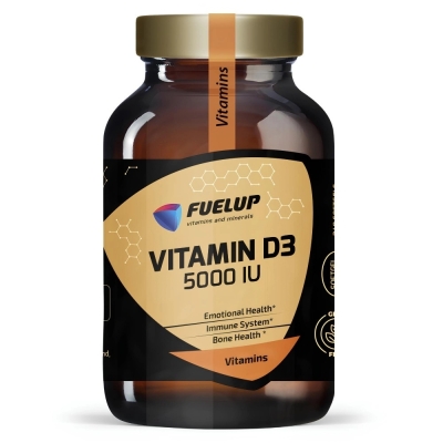 Витамины FuelUp Vitamin D3 5000 МЕ 120 капсул
