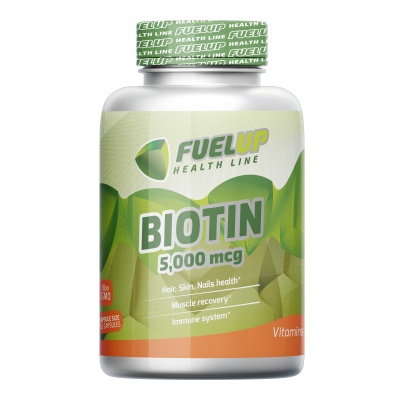 Витамины FuelUP Biotin 5000 мкг 60 капсул