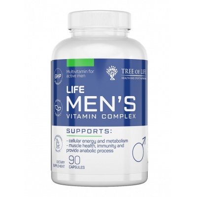 Витамины Tree of life Life Men`s Vitamin Complex 90 капсул