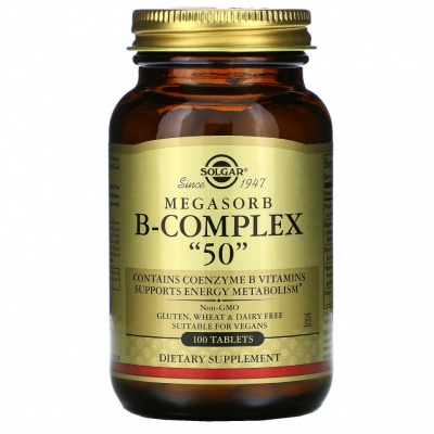 Витамины Solgar Megasorb B-Complex 