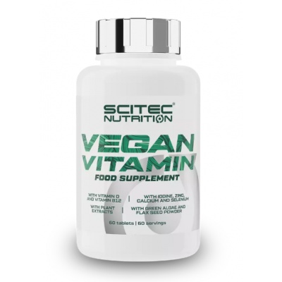 Витамины Scitec Nutrition Vegan Vitamin 60 таблеток