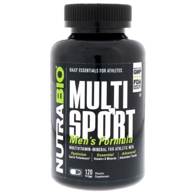 Витамины NutraBio Labs MultiSport Men's Formula 120 капсул