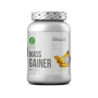 Гейнер Nature Foods Gainer 1500 гр