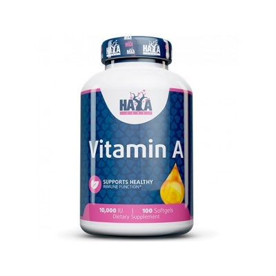 Витамины Haya Labs Vitamin A 10000 IU 100 капсул