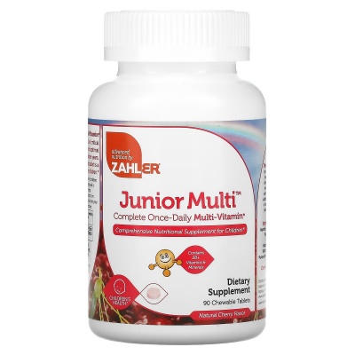 Витамины Zahler Junior Multi Vitamin 90 жевательных таблеток
