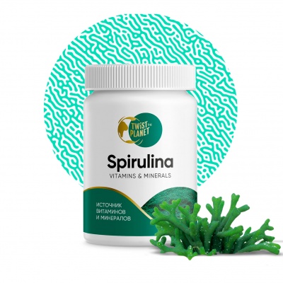 Антиоксидант Twist the Planet Spirulina 90 таблеток